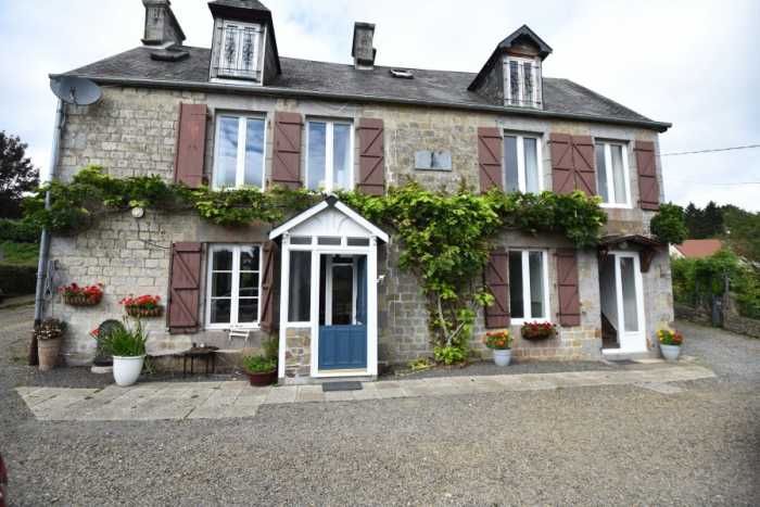 UNDER OFFER AHIN-SP-001342 Nr Sourdeval House and gîte on the outskirts of a bustling market town in Normandy. Ideal home and income.