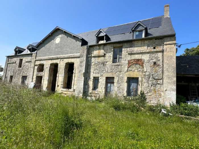 AHIN-SP-001713 Nr Saint Martin de Besaces Château with 2 attached gîtes and 1 1/4 acres with superb views