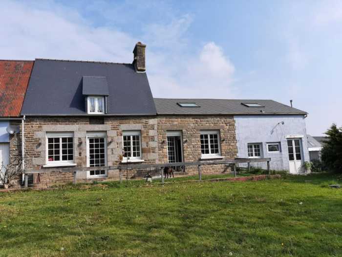 BACK ON AHIN-SP-001627 Nr Sourdeval 50850 4 bedroom country house with half an acre (2715m2) garden and outbuildings